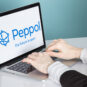 Peppol API integration displayed on a laptop for connecting business systems to electronic invoicing networks.